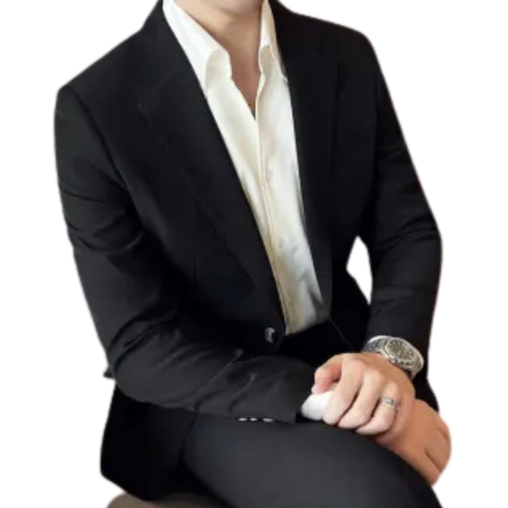 Áo vest balzer nam cao cấp có đệm vai