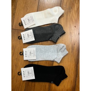 Tất cổ ngắn owen chất liệu cotton, kháng khuẩn, khử mùi, không bai xù