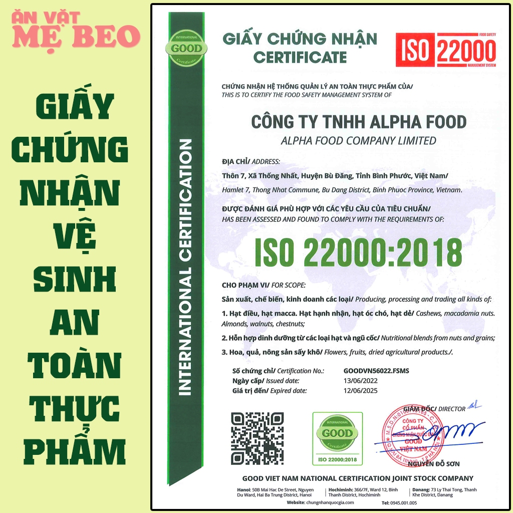 Thập Cẩm Trái Cây Sấy Giòn Nguyên Miếng Shop Mẹ Beo