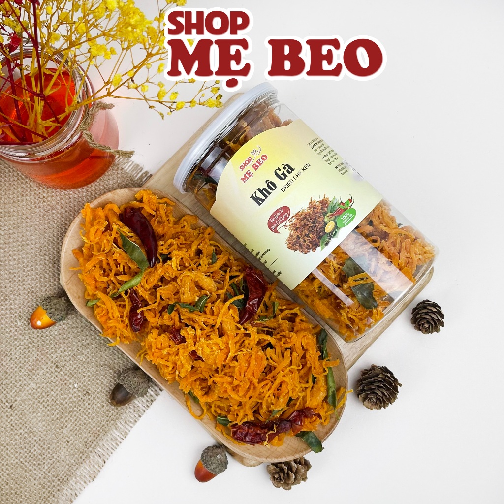 Khô Gà Lá Chanh Xé Cay Shop Mẹ Beo