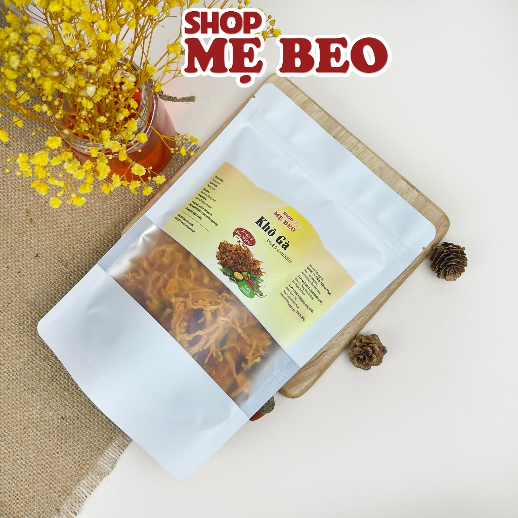 Khô Gà Lá Chanh Xé Cay Shop Mẹ Beo
