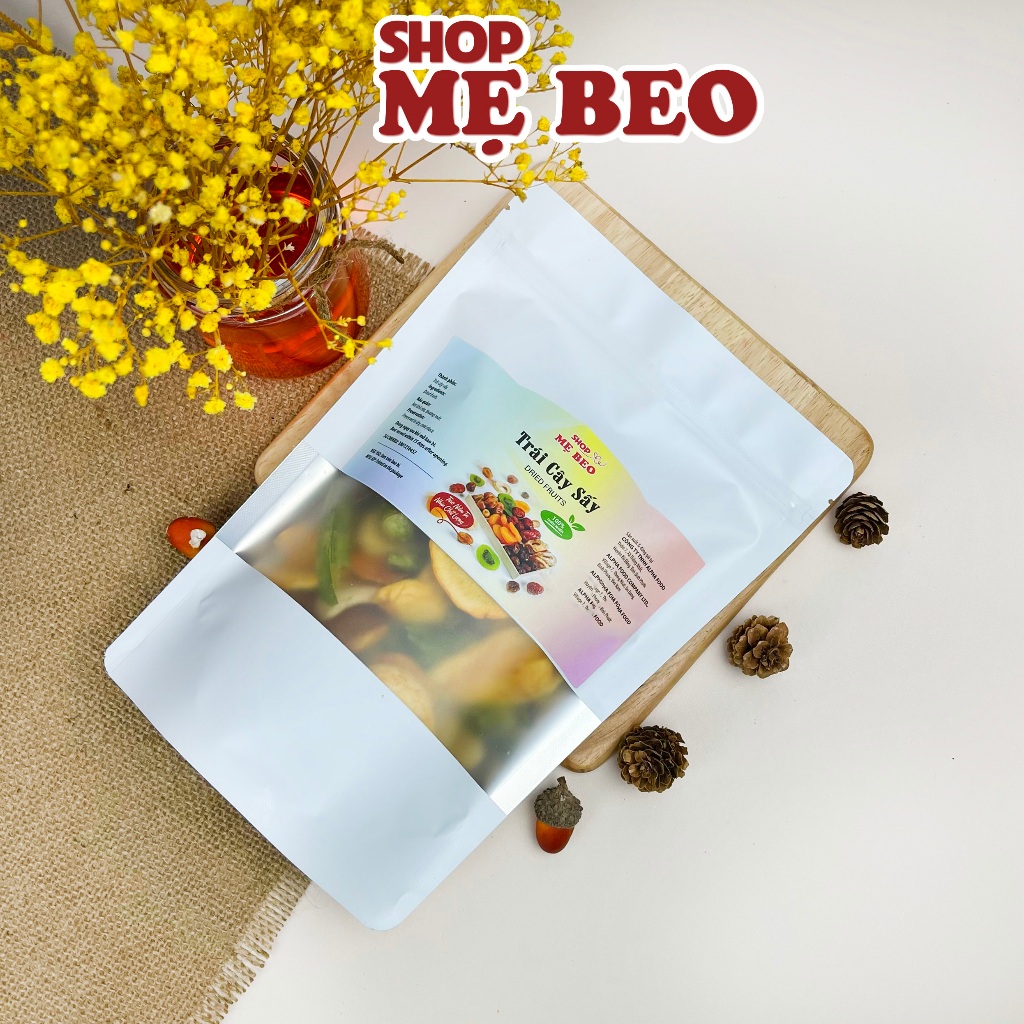 Thập Cẩm Trái Cây Sấy Giòn Nguyên Miếng Shop Mẹ Beo