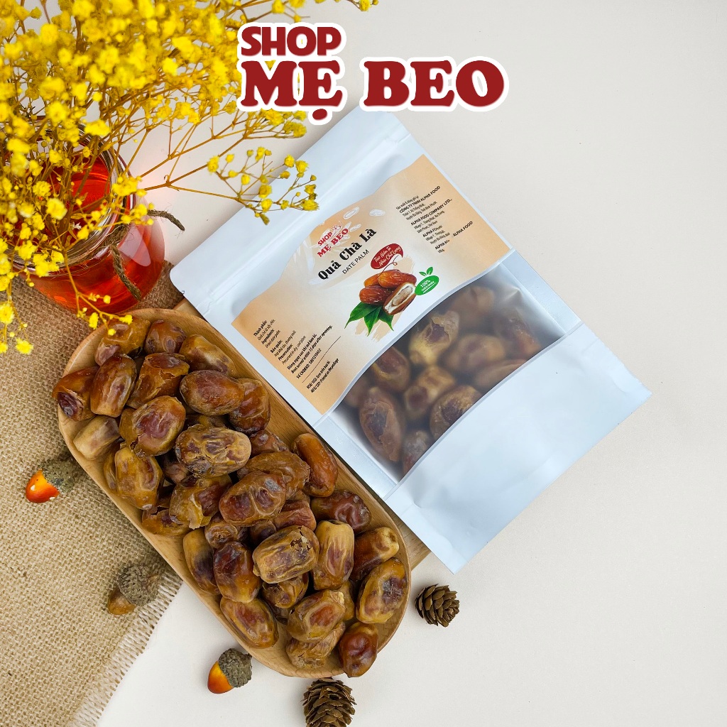 Quả Chà Là Sấy Dẻo Cực Ngon Ngọt Mẹ Beo