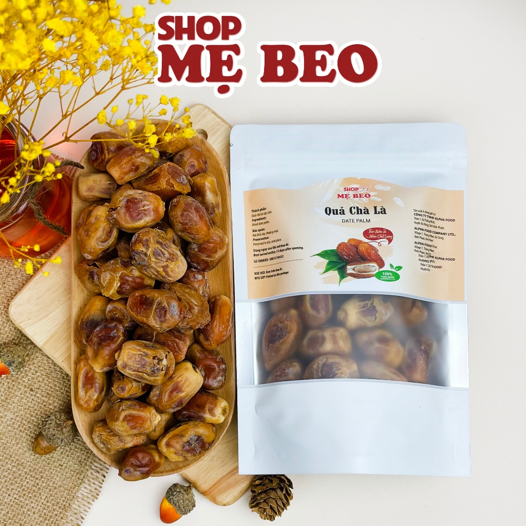 Quả Chà Là Sấy Dẻo Cực Ngon Ngọt Mẹ Beo