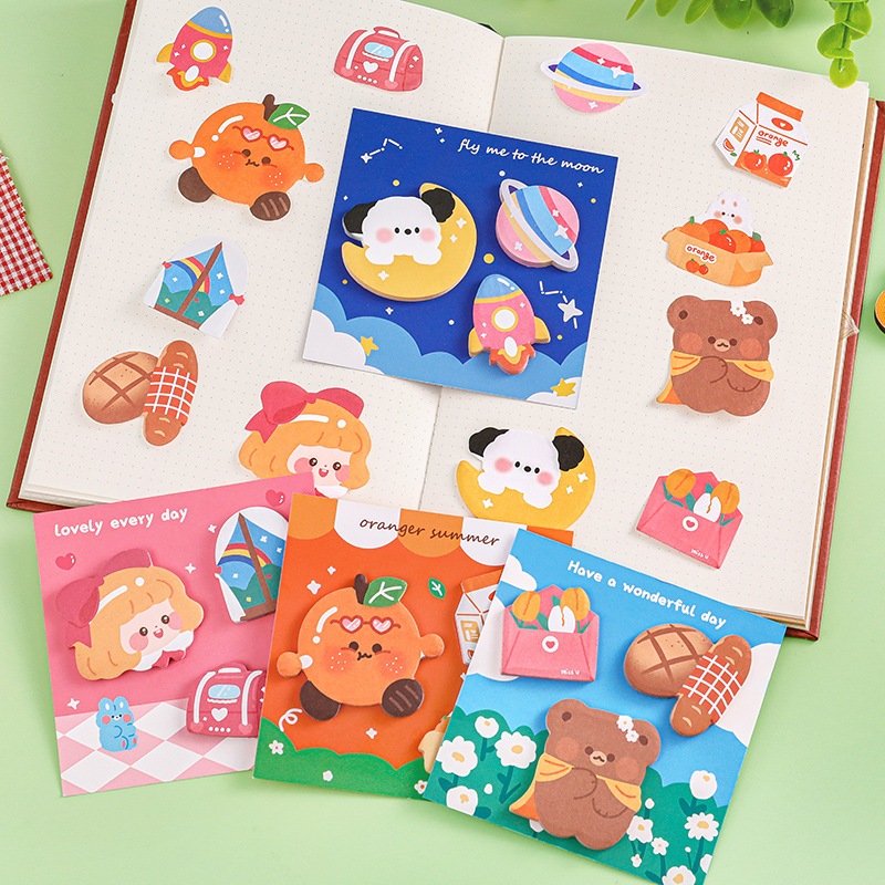 Giấy ghi chú cute 60 miếng