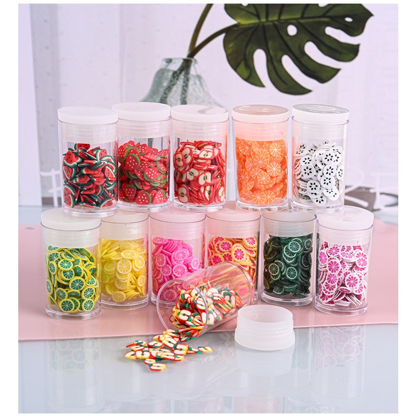 Cốm trang trí slime ốp lưng nail