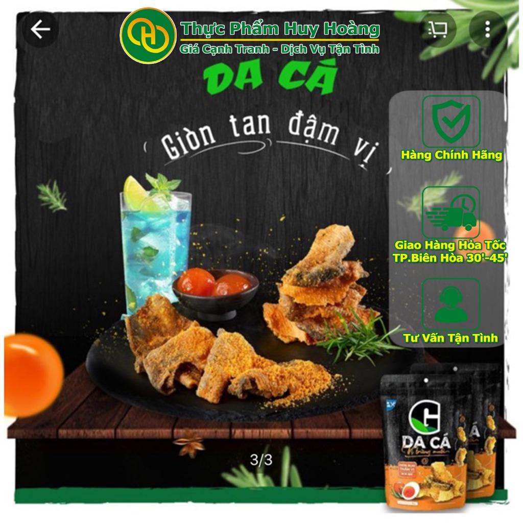 Da Cá Trứng Muối  G Kitchen 25G