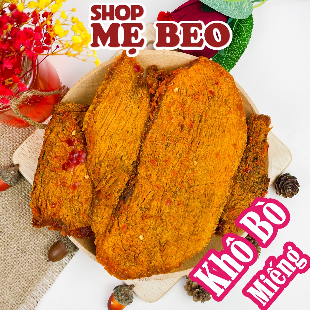 Khô Bò Miếng Loại 1 Shop Mẹ Beo