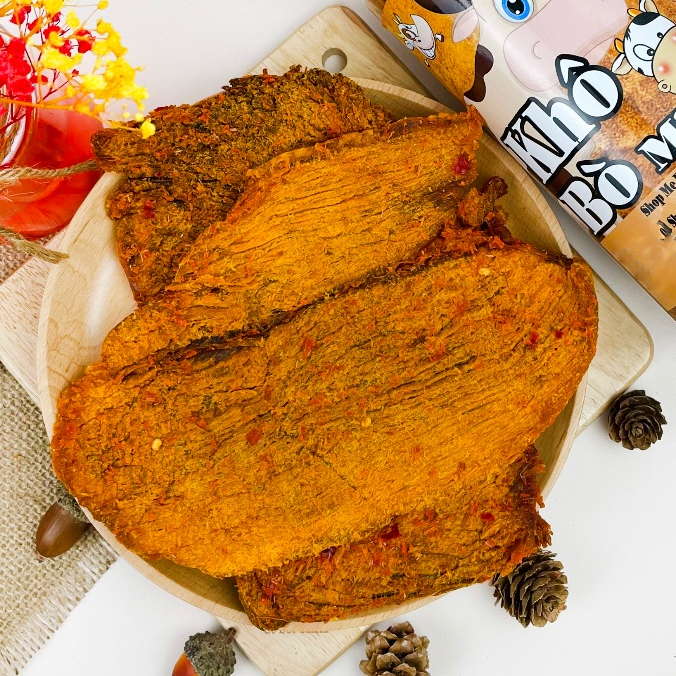 Khô Bò Miếng Loại 1 Shop Mẹ Beo