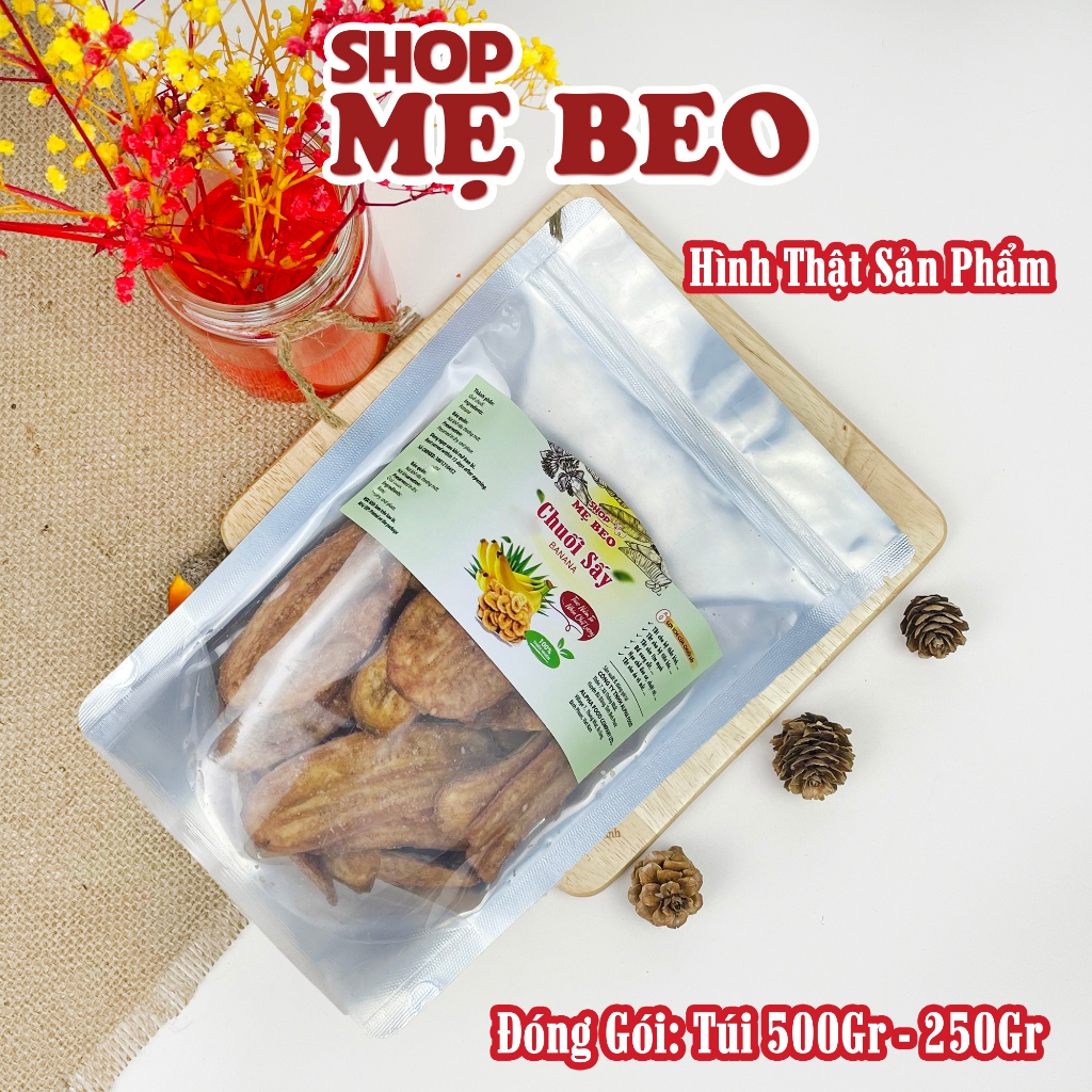 Chuối Sấy Mè Gừng Giòn Ăn Vặt Shop Mẹ Beo