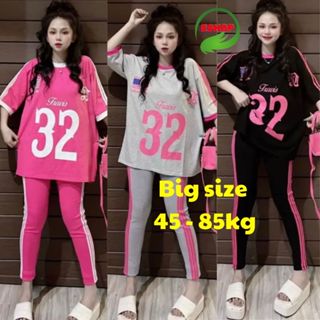 Set Đồ Nữ Sang Chảnh Thun Tăm Lạnh Bigsize ESHOP Đồ Bộ Nữ Mặc Nhà Ao Cổ Tròn Tay Ngắn Quần Dài Ôm Kiểu Đẹp Thể Thao QL68