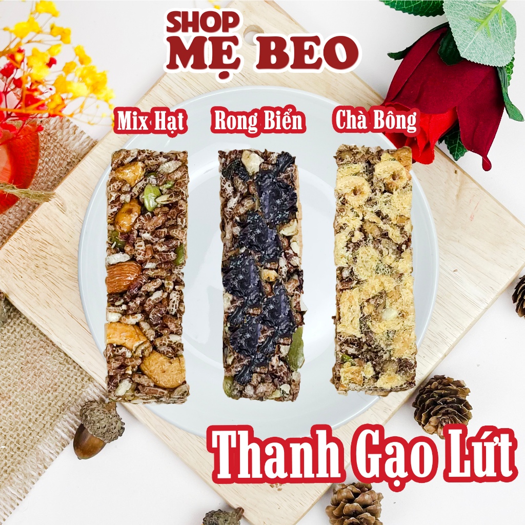 Bánh Thanh Gạo Lứt Mix Hạt Dinh Dưỡng Shop Mẹ Beo