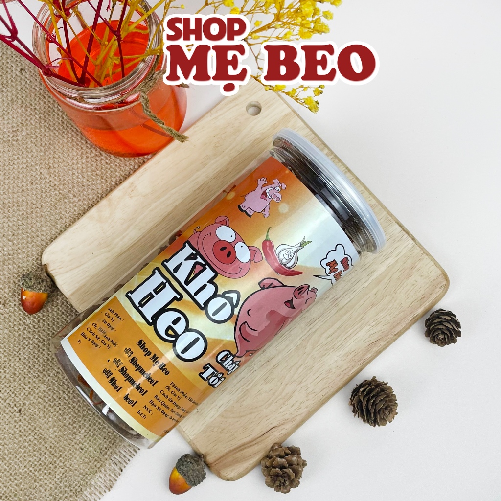 Khô Heo Cháy Tỏi Ăn Vặt Shop Mẹ Beo