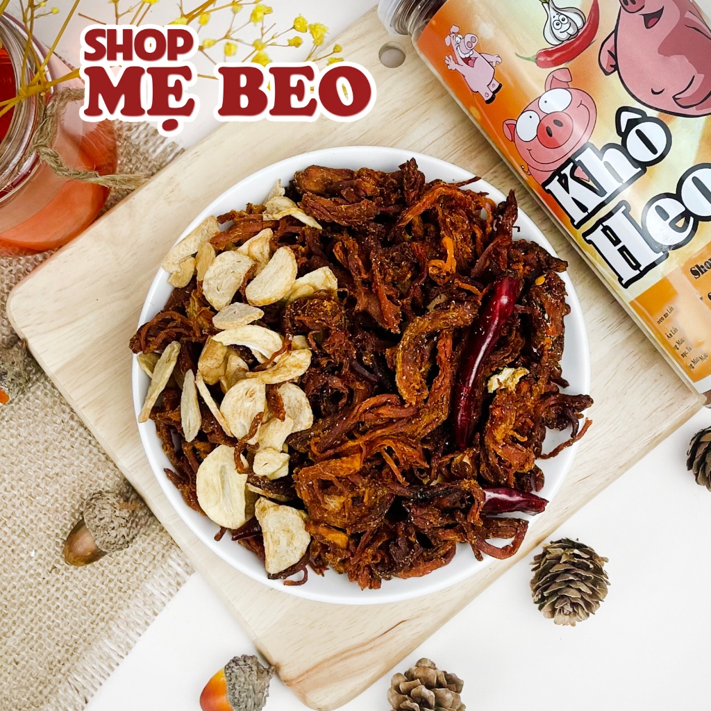 Khô Heo Cháy Tỏi Ăn Vặt Shop Mẹ Beo