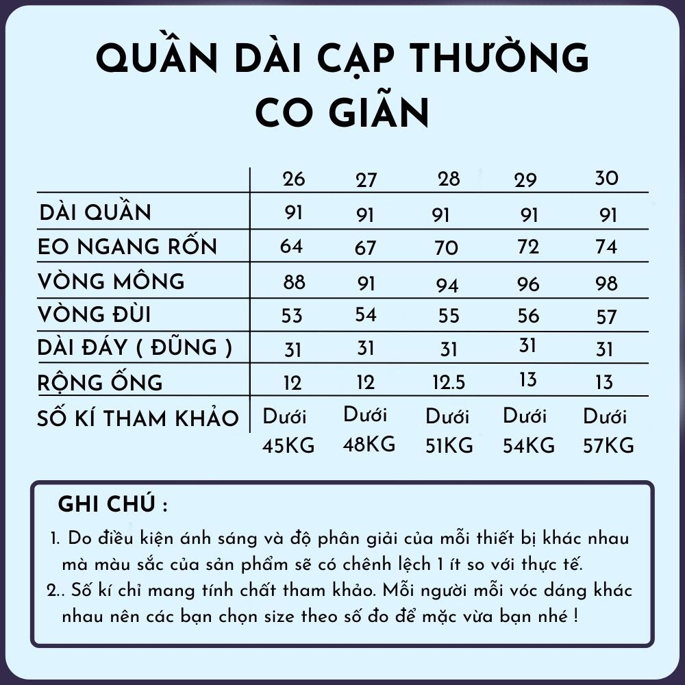 Quần jeans dài nữ co giãn Chollima cạp thường màu xám trắng QD029