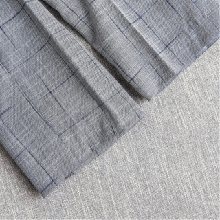 Quần âu cotton kẻ karo