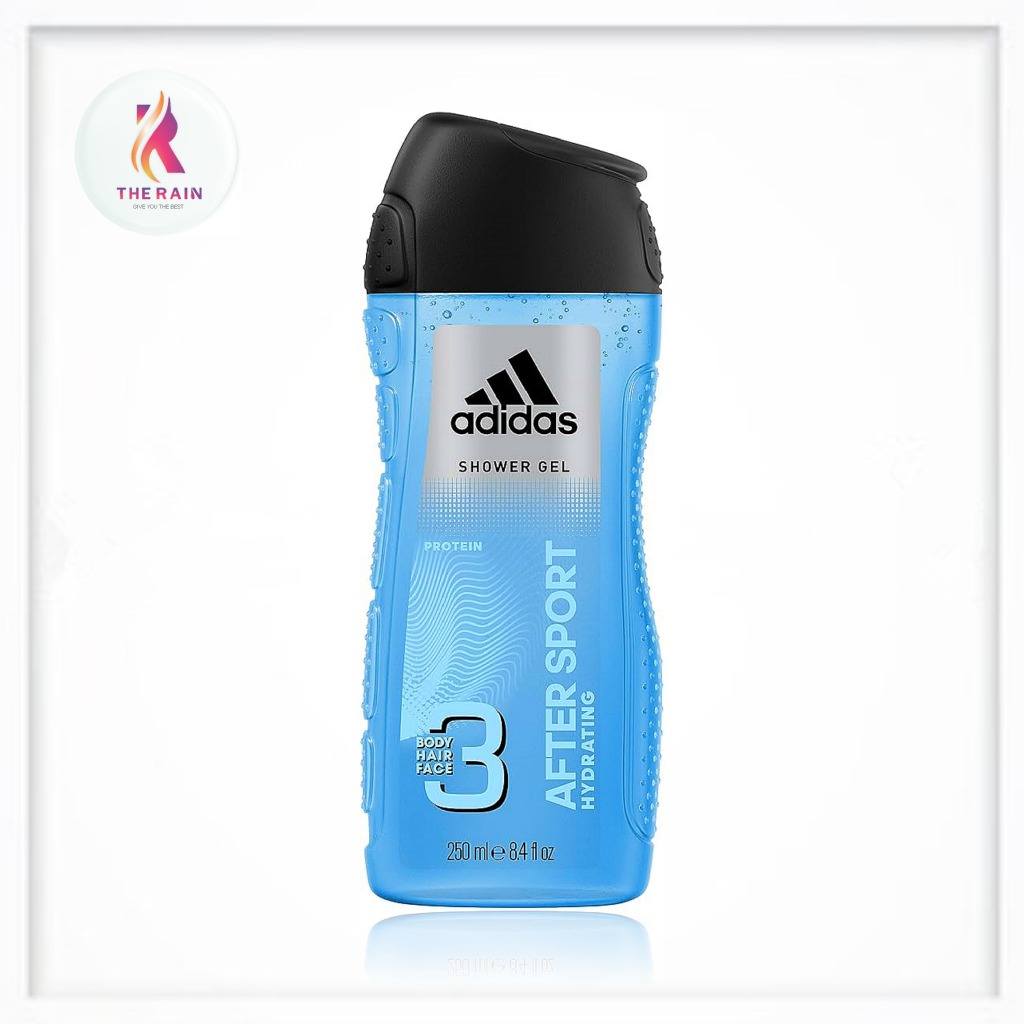 Gel tắm gội & rửa mặt nam Adidas 3in1 chính hãng của Mỹ