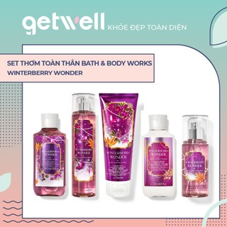 WINTERBERRY WONDER | Xịt thơm toàn thân Bath & Body Works Fine Fragrance Mist