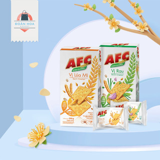 Bánh quy cracker afc | hộp 200gr