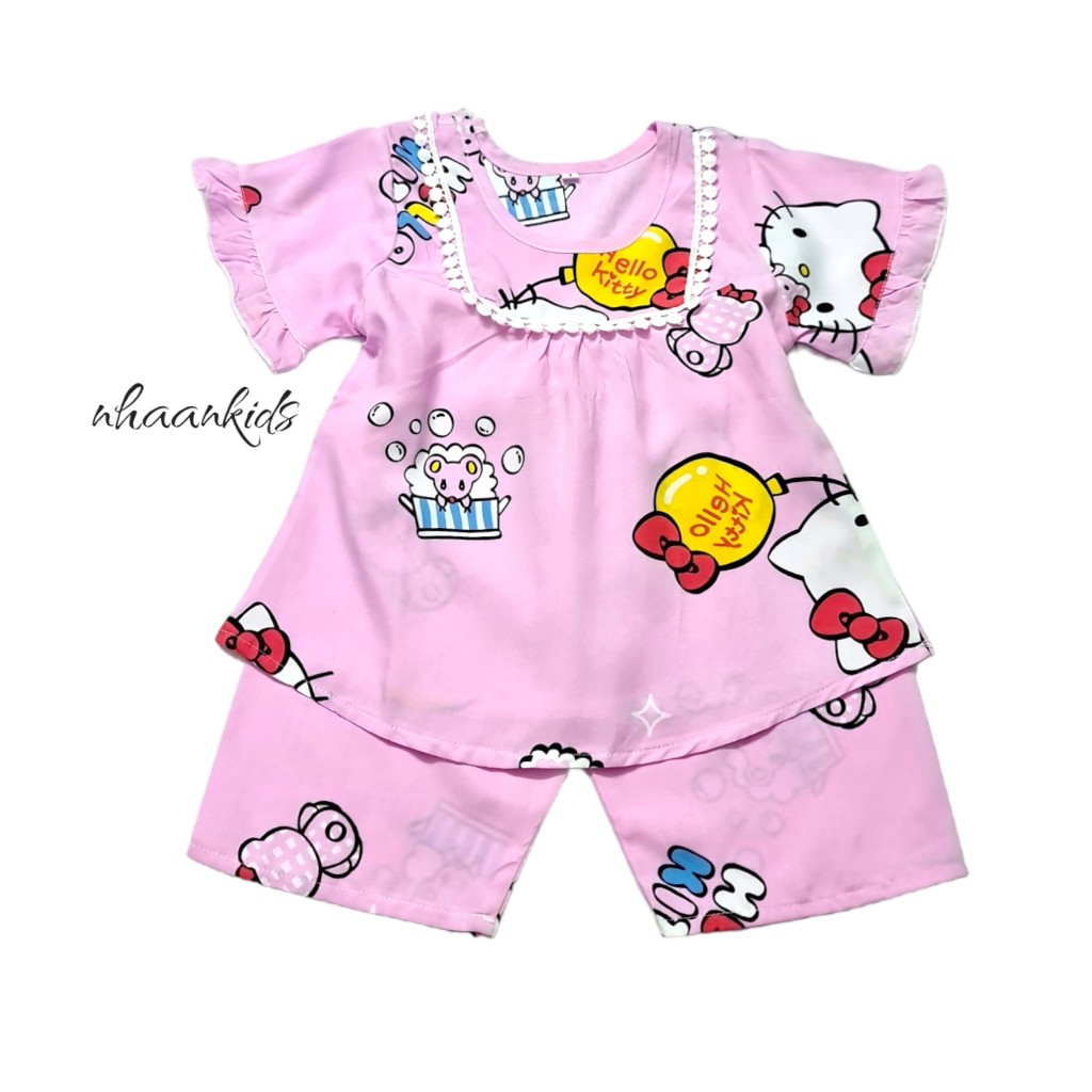 BỘ TOLE 2 DA/ VẢI LANH SIÊU MÁT MÙA HÈ LỬNG BÉ GÁI - NHÀ AN KIDS