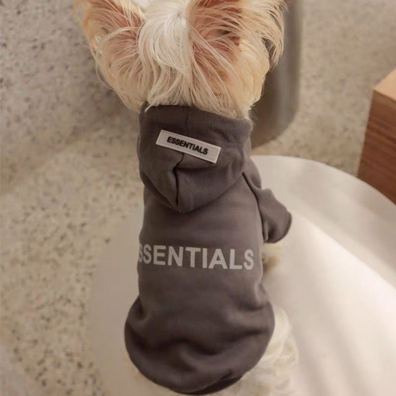 Áo hoodie hiệu essential cho cún
