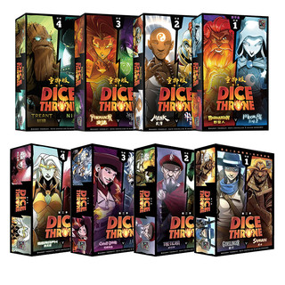 Boardgame Dice Throne Adventures bản Trung Engsub
