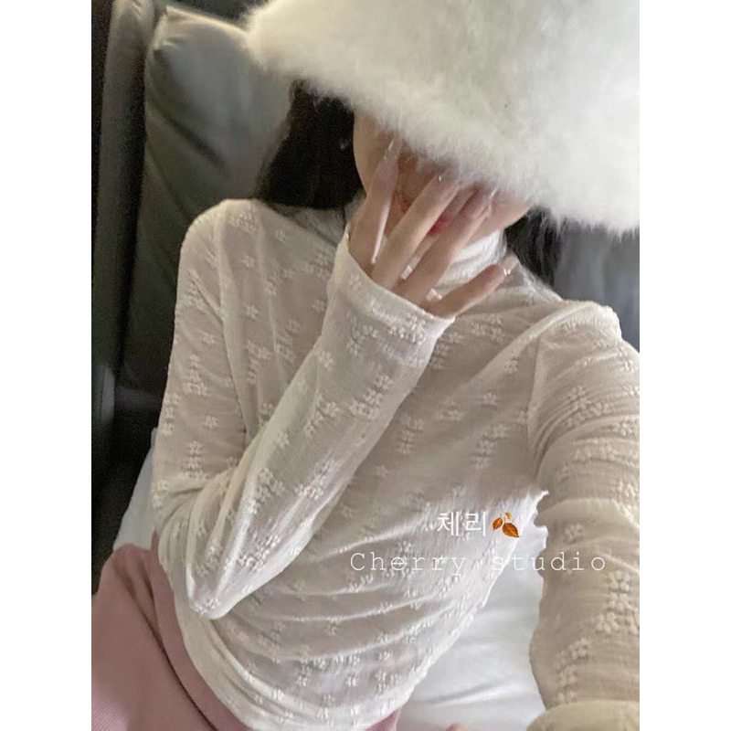 Áo lưới thêu hoa 🌥