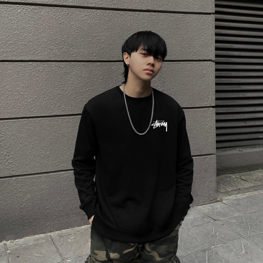 Áo hoodie stussy chữ kí paris local brand L66 chất nỉ bông dày 350gsm nam nữ mùa thu đông 2023 khoác ngoài HD138