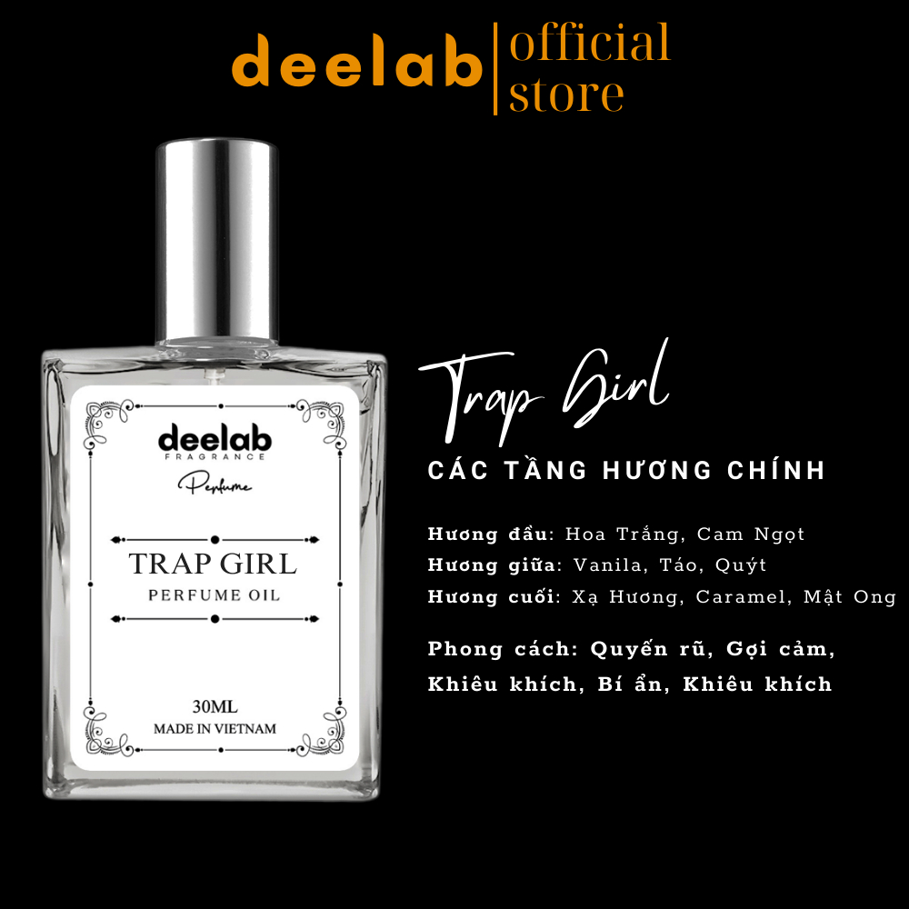 [BST LUXURY 30ML] Tinh Dầu Nước Hoa Nữ Deelab Ngọt Ngào,Thu hút, Trưởng thành 30ml - Dạng xịt