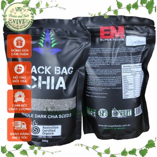 Hạt Chia túi 500g - Black Bag CHIA
