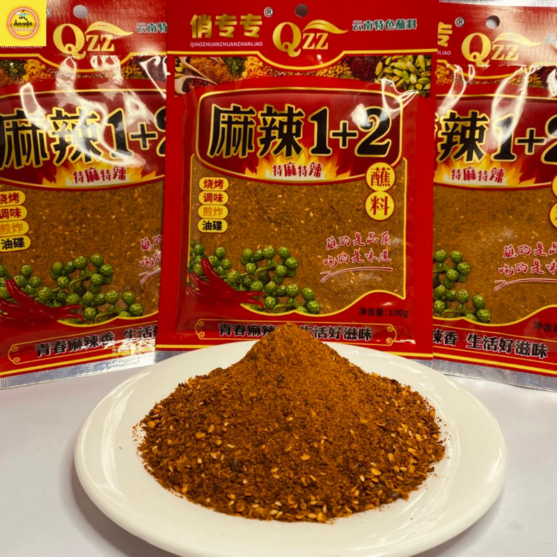Bột ớt 1+2 tê cay siêu thơm gói lớn (100g)