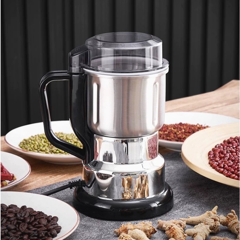 Máy xay hạt ngũ cốc khô, máy xay gia vị tiêu ớt bảo hành 1 đổi 1