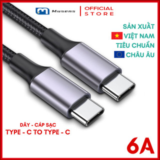 Dây cáp sạc TYPE-C to TYPE-C truyền dữ liệu dùng cho Điện Thoại - Máy Tính - IPAD 6a