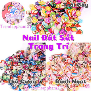 10G Nail Đất Sét Trang Trí Slime, Làm Nails, Móng Tay ( kéo hình xem chi tiết )