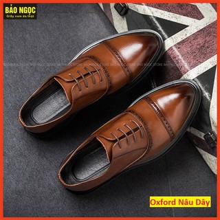 Giày da nam cao cấp Bảo Ngọc Store - Giày lười nam cao cấp - Đế cao su đúc - Bảo hành nổ da 12 tháng - Mã K3113