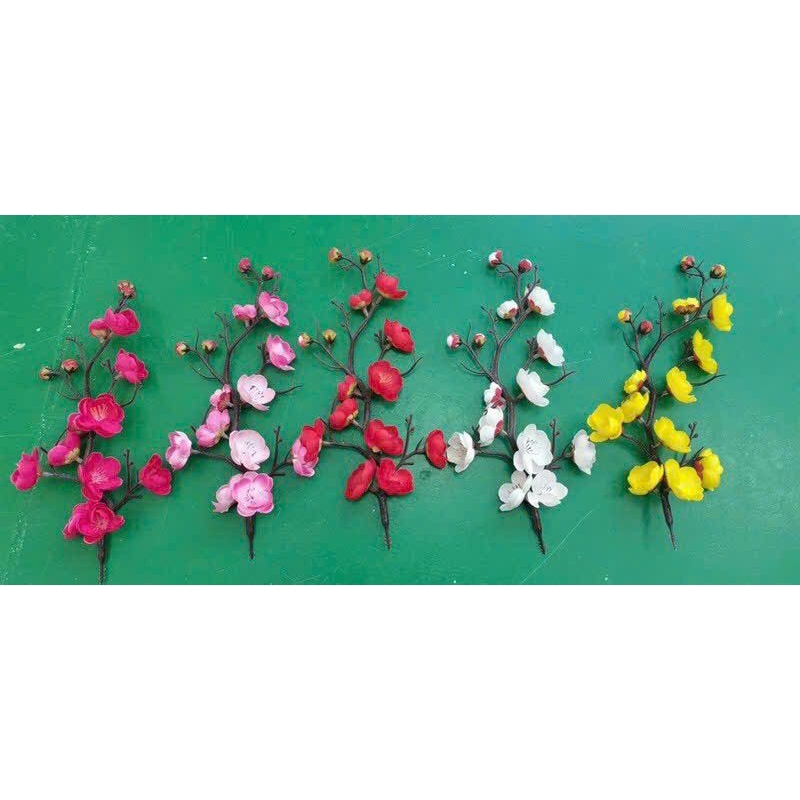 Hoa Giả -nhánh đào cổ trang trí giỏ quà, trang trí vòng hoa tết- trang trí nhà cửa, trang trí sự kiện