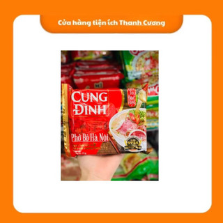 Combo 5-10 gói phở bò, gà cung đình hà nội 73g