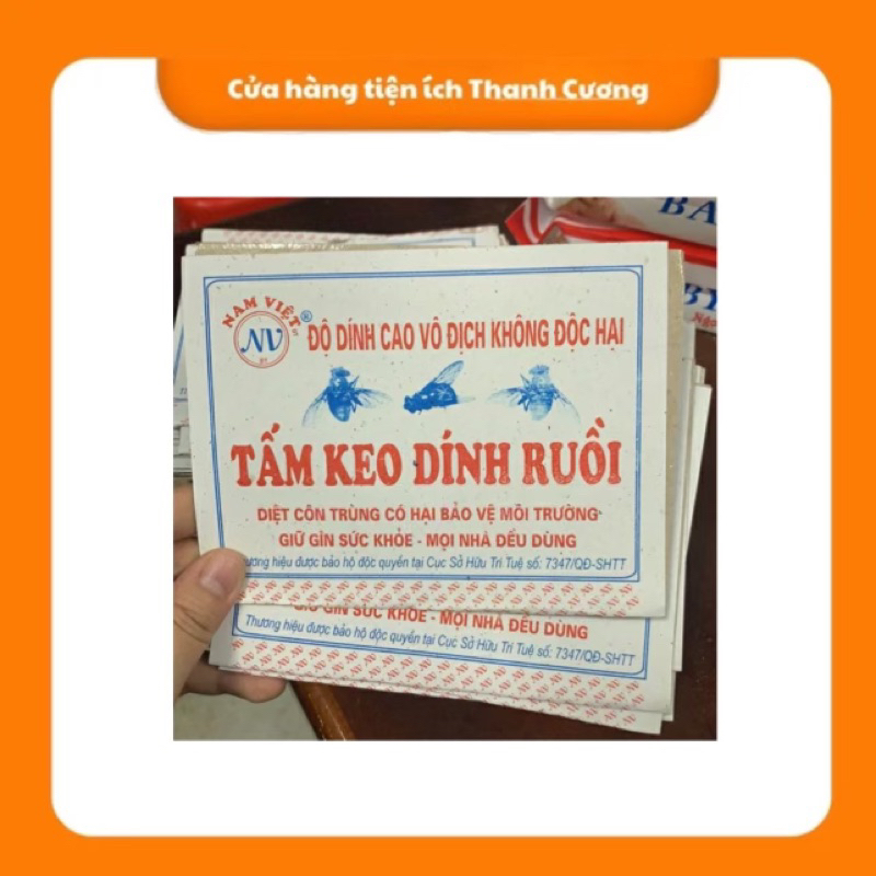 Combo 10 tấm keo dính ruồi (siêu dính)