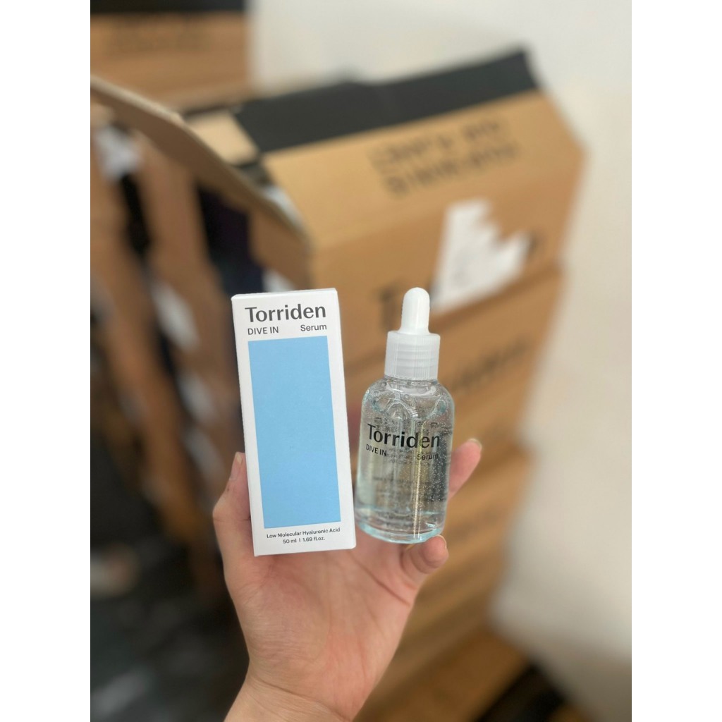 Serum Torriden Dive-in chứa HA B5 siêu cấp nước, mỏng nhẹ