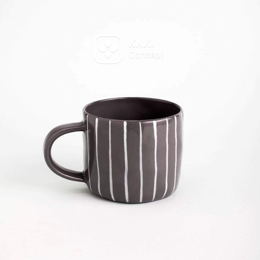 Cốc cafe đẹp, cốc uống trà 300ml - Cốc gốm xuất khẩu