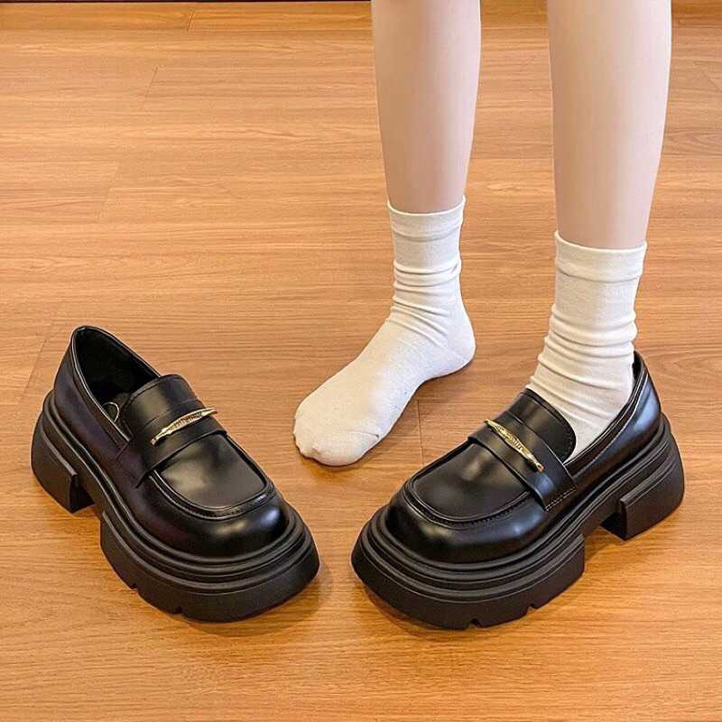 Giày búc bê lobita cổ thấp MIU chất da mềm mại hàng QC thời trang cao cấp