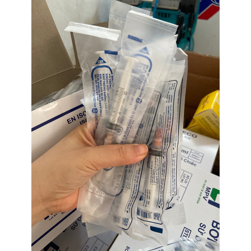 Bơm tiêm 3ml sử dụng 1 lần MPV