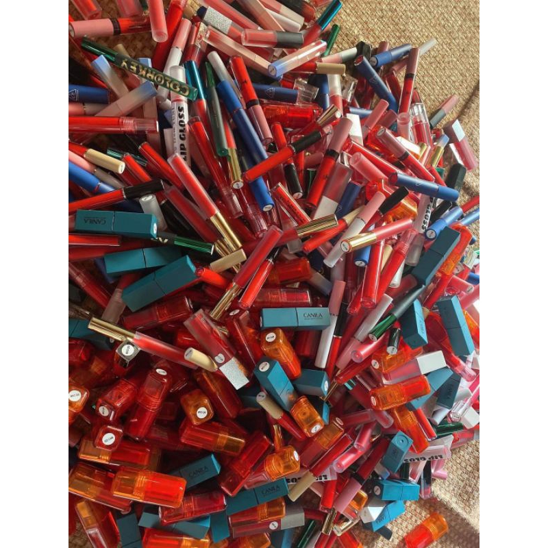 Combo 10 son lộn xộn 10 cây 10 màu khác nhau chất son kem lì mịn