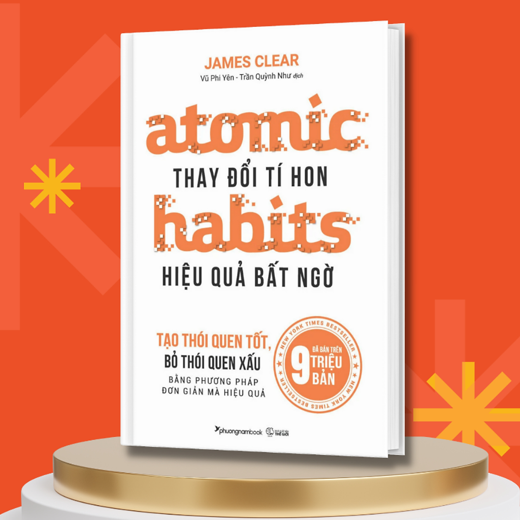 Sách - Atomic habits Thay đổi tí hon Hiệu quả bất ngờ (pn)