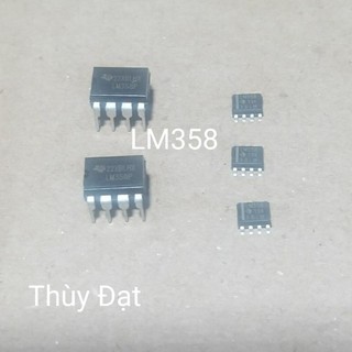 Lm358 ( ic khuếch đại thuật toán )