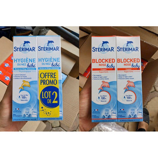 XỊT NƯỚC MUỐI BIỂN STERIMAR PHÁP CHO BÉ TỪ SƠ SINH