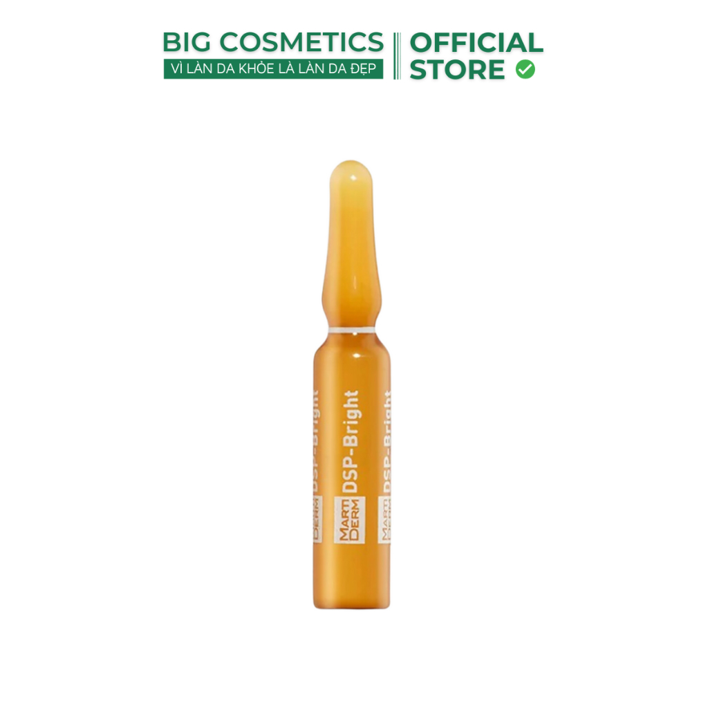 Ampoule Dưỡng Sáng Đều Màu Da, Giảm Đốm Sắc Tố MartiDerm PIGMENT ZERO DSP BRIGHT
