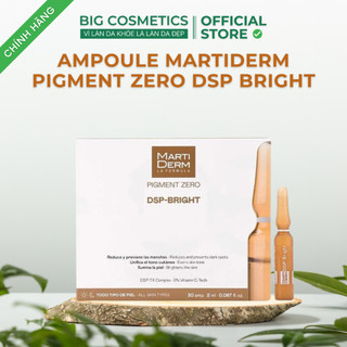 Ampoule dưỡng sáng đều màu da, giảm đốm sắc tố martiderm pigment zero dsp bright