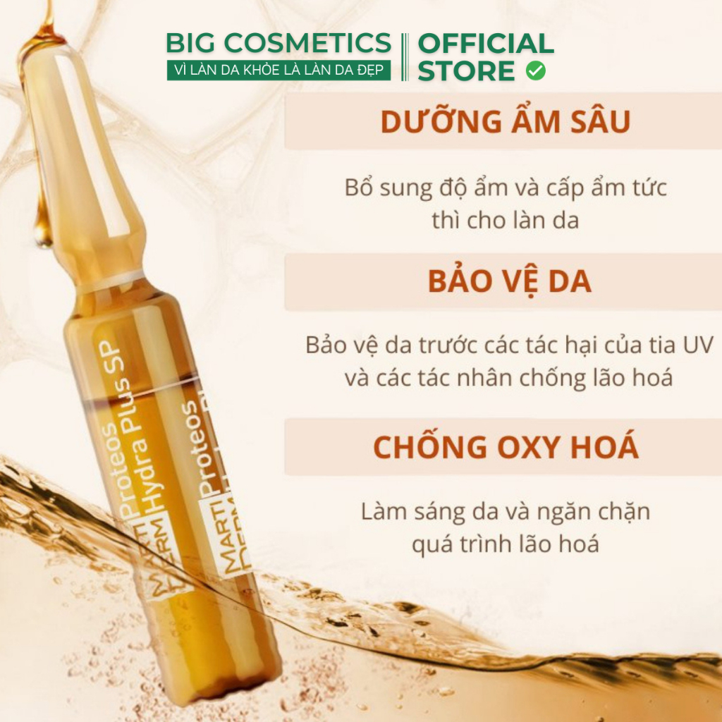 Ampoule Dưỡng Sáng Đều Màu Da, Giảm Đốm Sắc Tố MartiDerm PIGMENT ZERO DSP BRIGHT