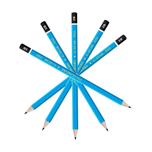 Hộp 12 Cây Viết Chì Gỗ 2B Gstar P333-2B